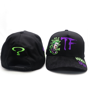 Высококачественная Мужская изогнутая шляпа в стиле денди, замшевая с полями, для мальчиков, 5 панелей, атласная подкладка, 3D вышивка, бейсболка со стразами - Product Image 2