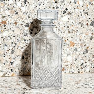 900ml 유리 위스키 디캔터 세트 코르크 밀봉 산둥 원산지 중국 공장 직송 - Product Image 5