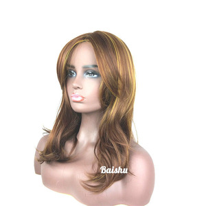 Perruque longue à frange dégradée style piano, pour femmes, moelleuse, douce et de bonne qualité, prix de gros - Product Image 6