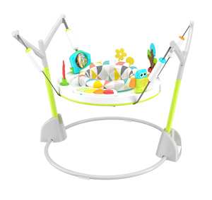 <span class=keywords><strong>Siège</strong></span> rotatif multifonction à 360 degrés Chaise de saut pliable Jungle pour <span class=keywords><strong>bébé</strong></span> avec jouets mignons - Product Image 1