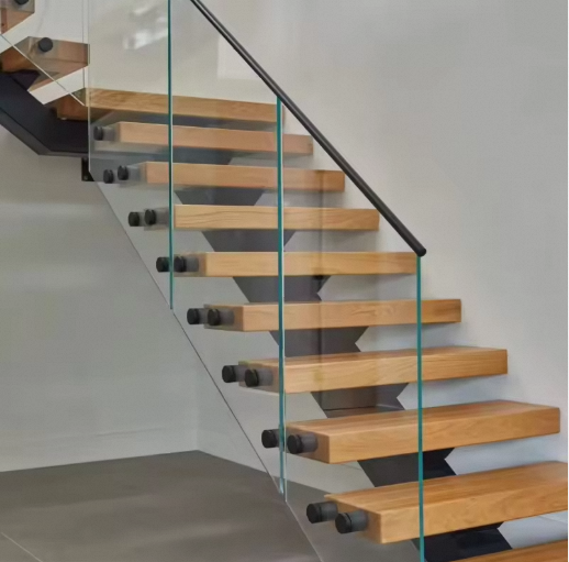floating staircase treads
