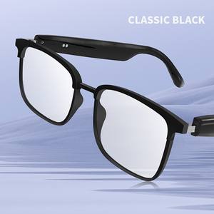 Беспроводные умные очки-наушники с <span class=keywords><strong>Bluetooth</strong></span> 5.3, открытой акустикой, функцией прослушивания музыки, громкой связью и защитой от синего света - Product Image 2