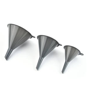Conjunto de funil de plástico multiuso <span class=keywords><strong>3</strong></span> peças, mini funil de óleo de cozinha - Product Image 1