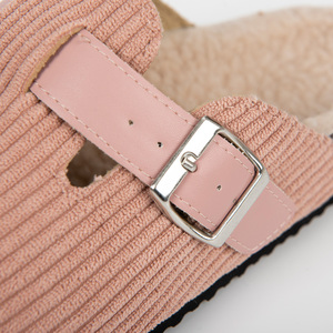 Pantuflas de Felpa Rosa para Mujer, Estilo Nuevo de Fábrica, Personalizadas, de Alta Calidad, con Plantilla de Felpa de Peluche - Product Image 6