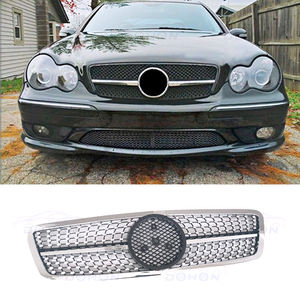 Pour Mercedes pour Benz W203 <span class=keywords><strong>AMG</strong></span> DIAMOND GRILLE Grille avant - Product Image 1