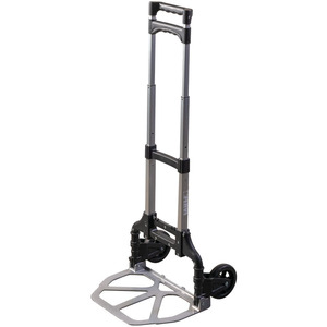 Chariot de courses FERVI en aluminium fermé, brouette robuste avec cadre en fer, support OEM personnalisable pour le stockage et les courses - Product Image 1