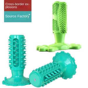 Cepillo de <span class=keywords><strong>Dientes</strong></span> para <span class=keywords><strong>Perros</strong></span> TPR Sostenible, Juguete Masticable para Molares, Limpieza Dental para Mascotas, Cuidado Bucal, Cepillo de Goma Ecológico, Plástico, Fiestas - Product Image 3