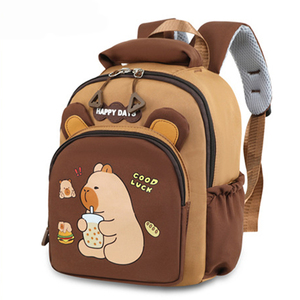 Zaino per Bambini con Cartone Animato di Capibara di Tendenza, Leggero, per <span class=keywords><strong>Asilo</strong></span> e Scuola Materna, Vendita all'Ingrosso 2026 - Product Image 4