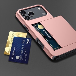 Étui portefeuille fin antichoc robuste avec porte-cartes dissimulé pour <span class=keywords><strong>iPhone</strong></span> 17 Pro Max 17e Air 16 Pro 15 14 13 12 <span class=keywords><strong>11</strong></span> - Product Image 3