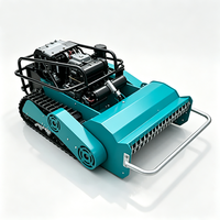 Tondeuse à gazon industrielle 22HP 420cc la plus vendue avec télécommande sans fil, moteur diesel/essence et composants essentiels