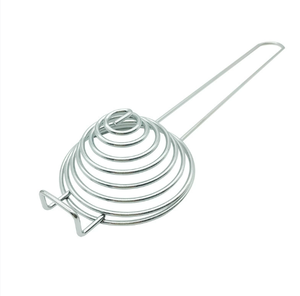 Separador de yemas de huevo de acero inoxidable de primera calidad: divisor de claras y yemas sin esfuerzo con función de filtro para huevos separados - Product Image 1