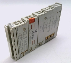 โมดูลรับสัญญาณกระแสไฟฟ้าแบบ Single Ended รุ่น EL3142 EtherCAT-Terminal ช่องสัญญาณอะนาล็อก 2 ช่อง 0-20mA 16 บิต อะไหล่แท้ - Product Image 1