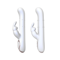 Juguete Sexual de Silicona, Vibrador con Rotación y Propulsión, Estimulación del Punto G y del Punto C, Resistente al Agua IPX6, 10 Frecuencias, Ecológico
