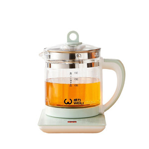 Health Pot 1.8L Stainless Steel Heating Base Glass Pot Electric Tea Maker Multi Function - Product Image 3