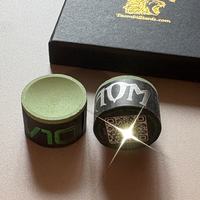 Craie de billard professionnelle TAOM Original V10 avec vérification par code QR, craie de billard de qualité supérieure disponible en vert et bleu