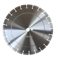 Disque de découpe diamanté multifonctionnel de 350 mm à soudure laser avec technologie Arix, sans perte de segment, pour la découpe de sols/routes, utilisation à sec/humide