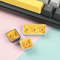Capuchons de touches en aluminium Doubleshot 166 touches pour clavier mécanique avec interrupteurs Cherry MX et Clones ensemble de touches de profil OEM pour 60% 65%