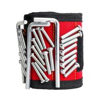 Bracelet magnétique 2025 avec 15 aimants puissants – Le cadeau idéal pour les bricoleurs, pour maintenir vis, clous et forets – Personnalisable OEM/ODM