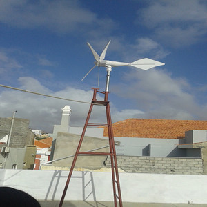 Portable Horizontal Axis Wind 1000w 24v Made in China With Good Price FD1kw FD1kw Wind FD1kw FD1kw - Product Image 6