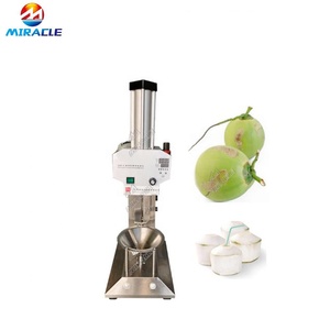 Petite machine automatique à éplucher les noix de coco, coupe-noix de coco tendre, machine à tailler la peau de noix de coco verte - Product Image 1