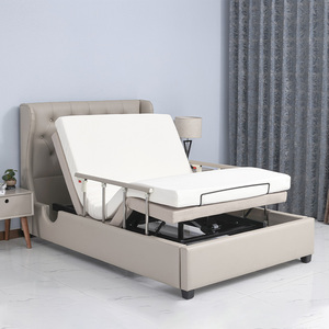 Letto regolabile per persone disabili infermiere cura della casa con comodo materasso corrimano entrambi i lati - Product Image 2