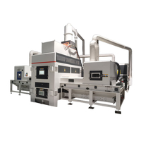 Machine de sablage à convoyeur traversant automatique BW, 36 pistolets de pulvérisation, pression 0,5-0,7 Mpa, facile à utiliser, pour pièces plates en bois, 48 kW