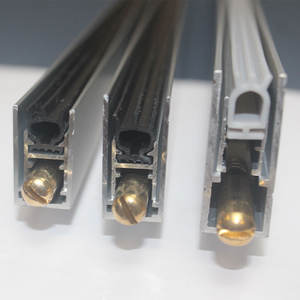 רוח מים לחתוך צליל הוכחת אלומיניום אוטומטי דלת תחתון הנפתח חותם פקק/תחת דלת חותם - Product Image 6