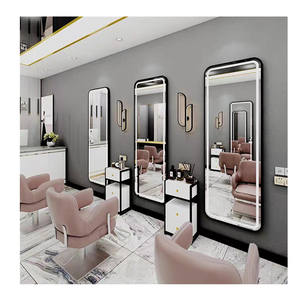 Yicheng Beauty miroir de <span class=keywords><strong>salon</strong></span> au <span class=keywords><strong>design</strong></span> <span class=keywords><strong>unique</strong></span> miroir de <span class=keywords><strong>salon</strong></span> de coiffure miroir pour la coupe de cheveux en gros de haute qualité - Product Image 1