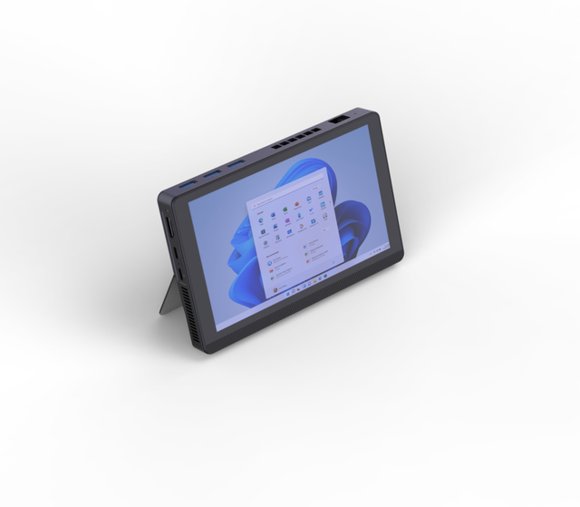 Zkmagic Wholesale Mini Tablet PC 1*2242 M.2 SATA3 up to 2TB Intel N200 CPU LPDDR5 16GB Ram Windows Tablet PC