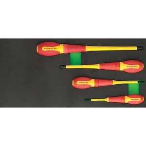 Fasano Screwdriver <b>Set</b> 4 <b>Pc</b> Insulated For Vehicle Repair Tools - Product Image 1