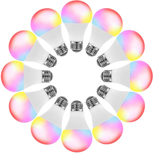 <span class=keywords><strong>Ampoule</strong></span> LED SMD rechargeable, couleur RGB, charge Type-C, variateur d'intensité intelligent, télécommande, culot E27, sans fil, fonctionne sur batterie - Product Image 5