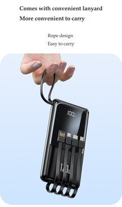 Nulike Bán buôn giá rẻ biểu tượng tùy chỉnh 10000mAh/20000mAh khẩn cấp ngân hàng điện pin lithium di động sạc nhanh ngân hàng điện - Product Image 6