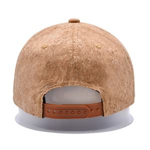 Gorra de béisbol de corcho ecológica para hombre, gorra de béisbol de cuero de alta calidad personalizada reciclada con logotipo - Product Image 6