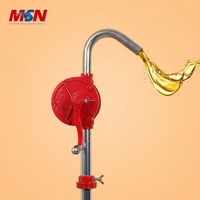 Pompa Oli Manual Putar Besi Cor untuk Pengisian Bahan Bakar Peralatan Pertanian MSN