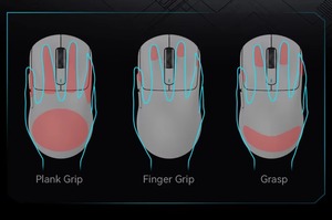 <b>Wireless</b> Optical <b>Mouse</b> 2.4GHz USB Receiver Mini Right Hand Ergonomic White 3 Buttons Battery Powered - Product Image 6