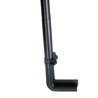 Tiges télescopiques pour stores de fenêtres de toit Velux GGL/GGU, en acier inoxydable, crochet universel, 185 cm