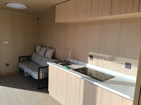 Cabane Apple, maisons préfabriquées modulaires au design moderne et portable, pod de jardin, maisons conteneurs habitables