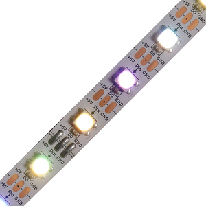 شريط إضاءة LED بكسل RGB طراز <span class=keywords><strong>Ws2812b</strong></span> بجهد 5 فولت بسعر جيد، 60 أو 144 مصباح LED، مقاوم للماء IP65 أو IP67، شريط إضاءة LED طراز 60 144 Ws 2812b 2812 Ws2812 - Product Image 4