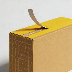 Cajas de Envío con Tiras de Desgarre Corrugadas, Adecuadas <span class=keywords><strong>para</strong></span> Embalaje Exprés, Embalaje de Joyería y Embalaje de Ropa. - Product Image 2