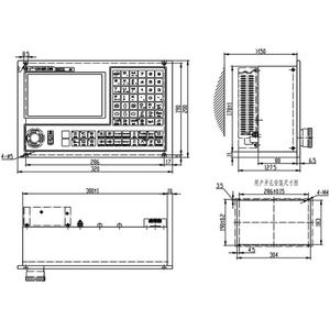 Controlador CNC GSK-96 de Guangzhou para Máquina Herramienta, Controlador CNC de 3 Ejes con Interfaz USB - Product Image 3