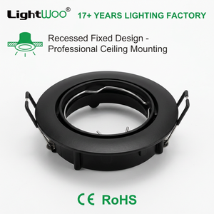 Supports et bases <span class=keywords><strong>de</strong></span> lampes encastrés MR16 <span class=keywords><strong>Spot</strong></span> Gu10 G5.3, cadre <span class=keywords><strong>de</strong></span> projecteur circulaire en aluminium, luminaire <span class=keywords><strong>pour</strong></span> hôtel, maison, bureau, intérieur - Product Image 3