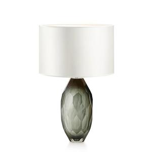 Moderne vase en verre vert lumière de <span class=keywords><strong>bureau</strong></span> avec abat-jour en tissu <span class=keywords><strong>dressing</strong></span> led lampe de table pour enfants <span class=keywords><strong>chambre</strong></span> hôtel - Product Image 4