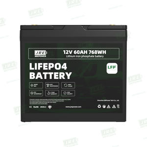 12v 60Ah 전기 보트 카약 딥 사이클 Lifepo4 12.8 볼트 리튬 이온 전기 고 카트 낚시 해양 RV 태양 광 배터리 - Product Image 3