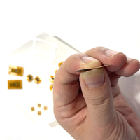 Étiquette autocollante NFC RZX ISO14443A 1K 13,56 MHz Mini RFID Micro FPC 9 mm anti-métal pour contrôle d'accès, durable, résistante et étanche