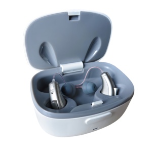 Aide auditive numérique rechargeable de haute qualité, puissante, contrôlée par application, auto-ajustable, pour le soulagement de la perte auditive - Product Image 2