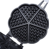 Mini gaufres personnalisés en forme de cœur en aluminium ultraléger C11-WM5021 pour le camping et la randonnée