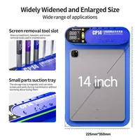 Tapis de séparation chauffant en silicone MECHANIC CP14+ pour le retrait d'écrans LCD de téléphones portables et iPad – Outil de réparation