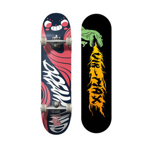เด็คสเก็ตบอร์ดมืออาชีพขนาด 31 นิ้ว พร้อมชุดอุปกรณ์ครบชุด แบบโค้งเว้า สำหรับเด็กอายุ 6-12 ปี - Product Image 6