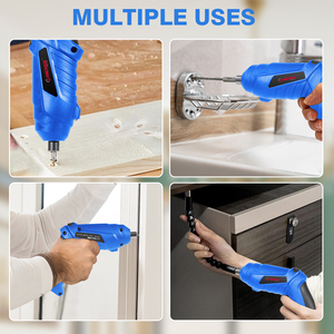 Juego de Destornilladores Eléctricos Inalámbricos Hehui <span class=keywords><strong>4V</strong></span> con Batería de Litio Recargable, Destornilladores Automáticos - Product Image 4