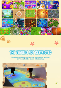 Interactive Floor <b>Projector</b> Game Motion Sensor Projection for Kids Games GH-PZ010 Interactive Projection Game Engages Kids <b>With</b> - Product Image 6